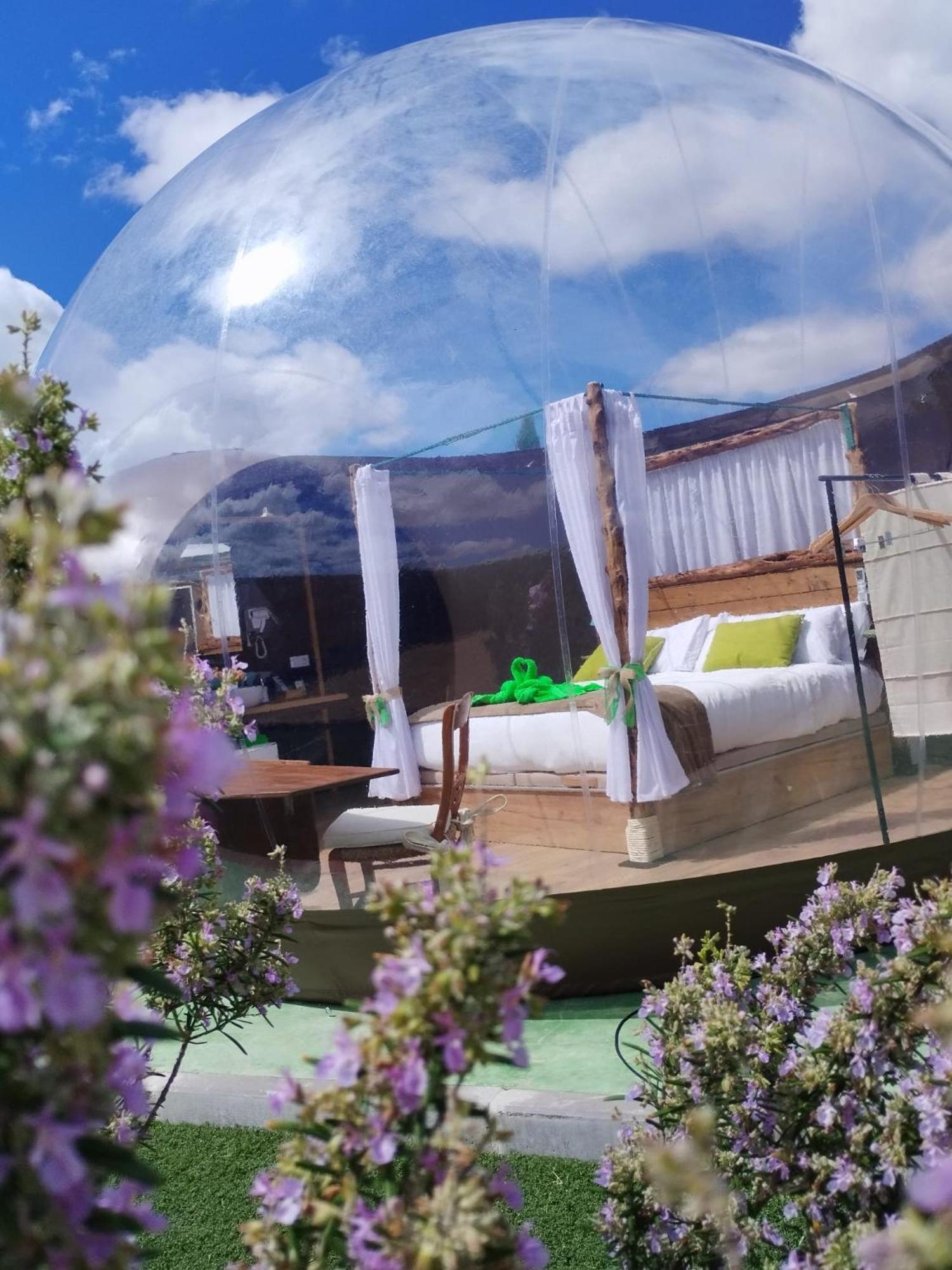 Cosmoveros - Hotel Burbuja Pedraza Kültér fotó